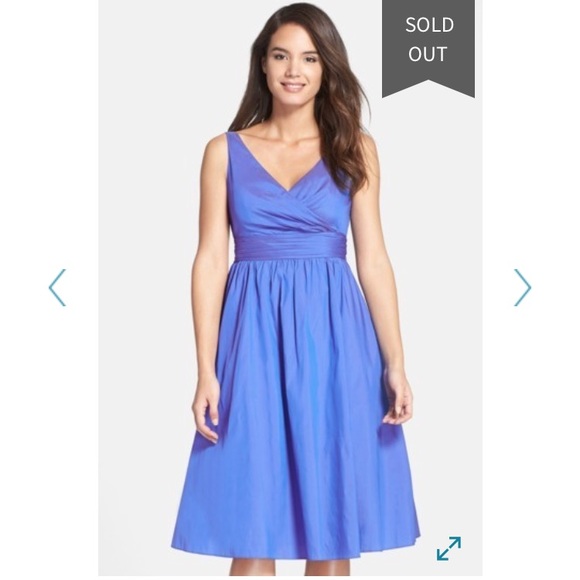 periwinkle cocktail dress